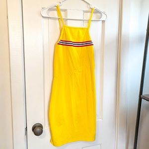 Yellow Bodycon Dress